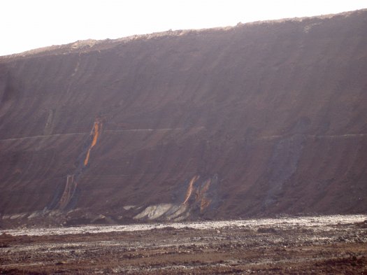 Steinkern.de - Die Fossilien-Community - Der Braunkohletagebau Hambach